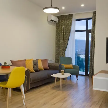 Ferienwohnung Golden View Luxury, Sameba Tbilisi Exterior foto